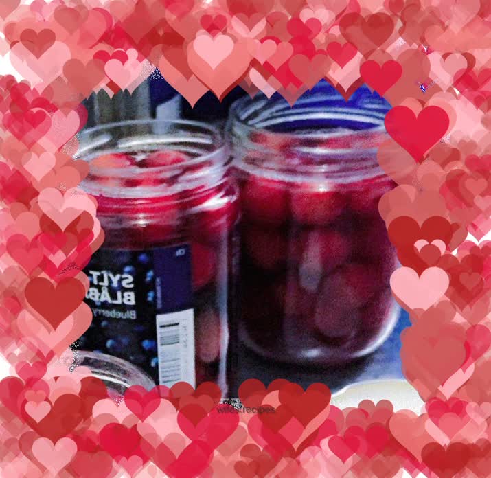 Sugar water cherries