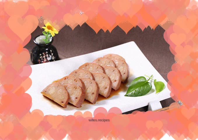 Glutinous rice and lotus root