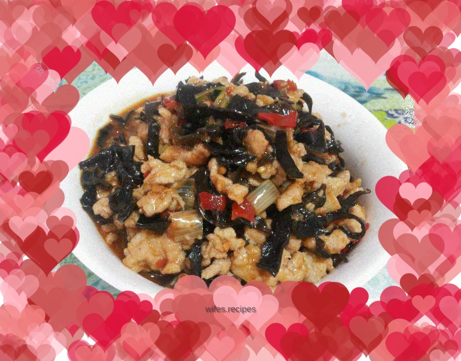 Fish-flavored shredded pork