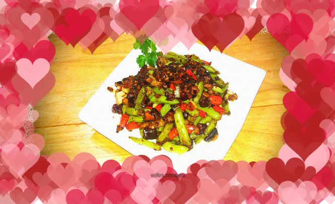 Stir-fried green beans