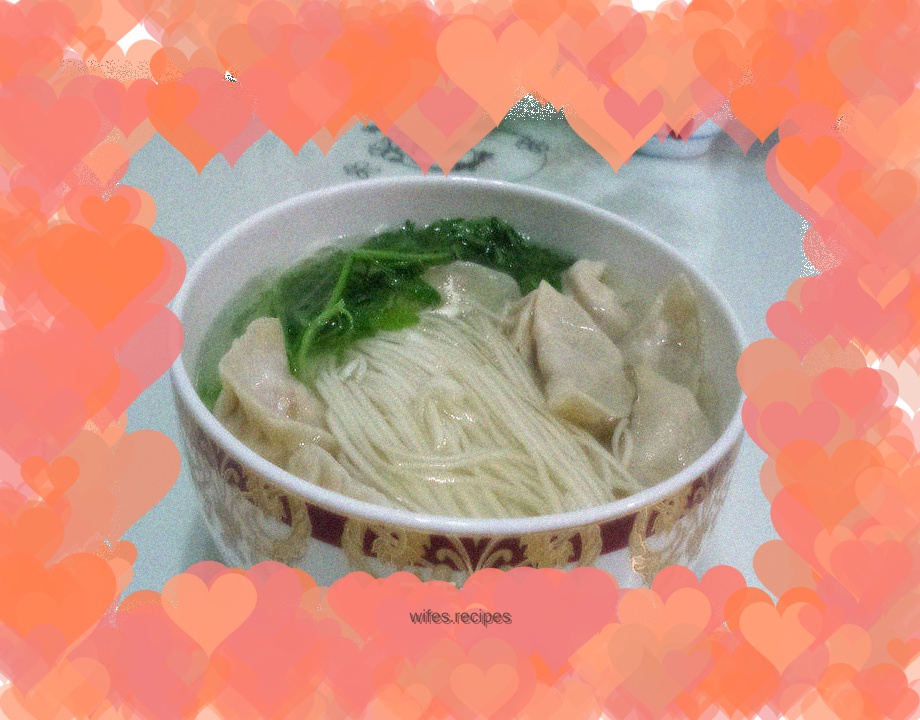 Vegetable Dumpling Noodles