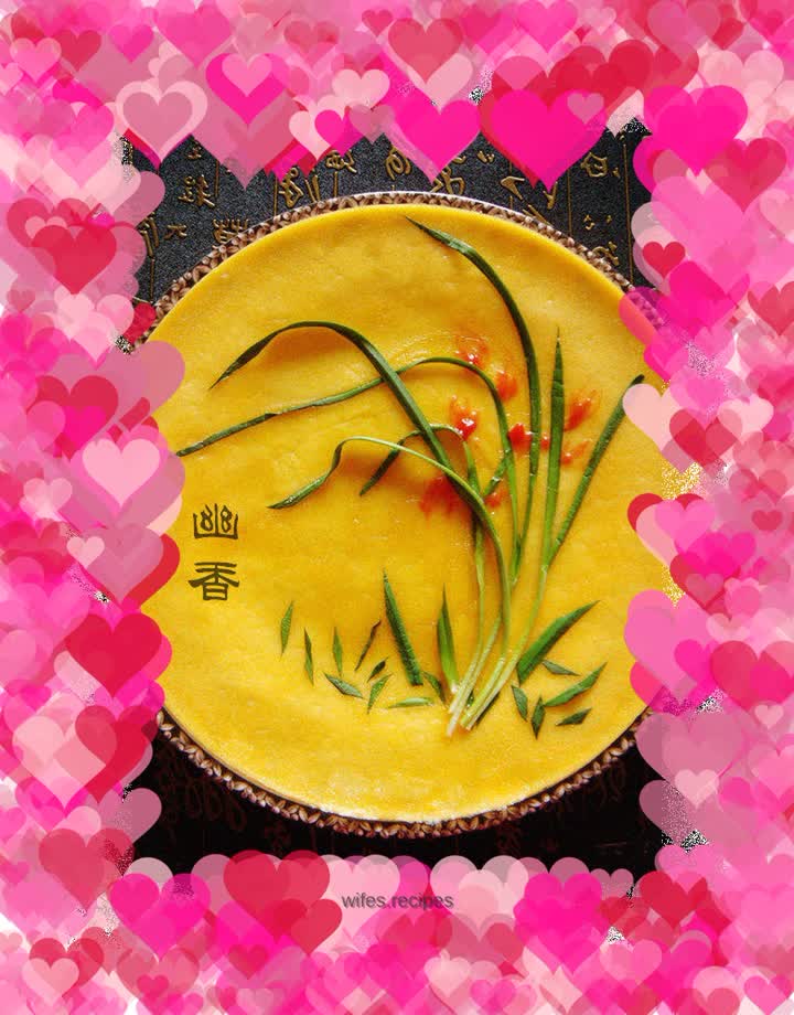 Patterned Egg Pancakes