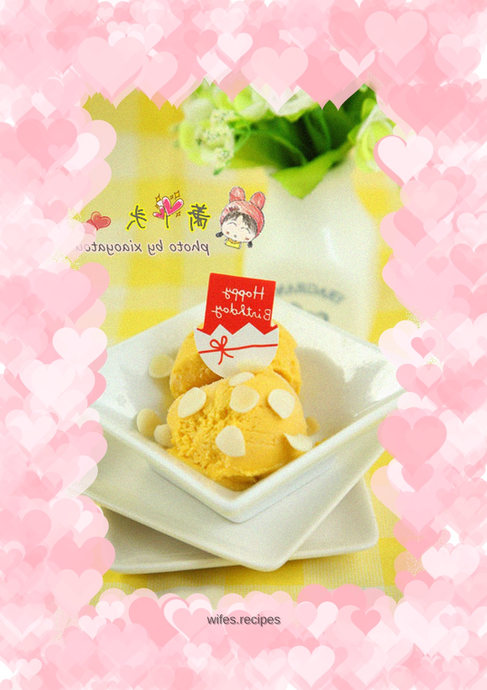 Mango ice cream