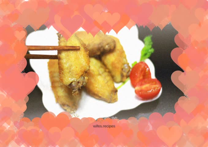 Microwave oven - spicy grilled chicken wings