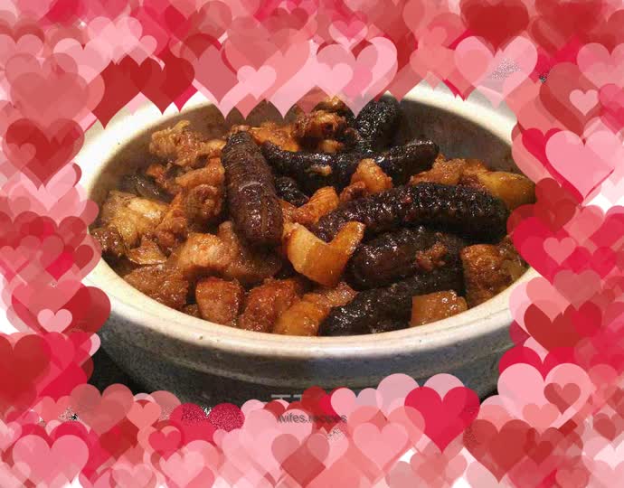 Pistachio Sister’s Wild Sea Cucumber Braised Purebred Pork