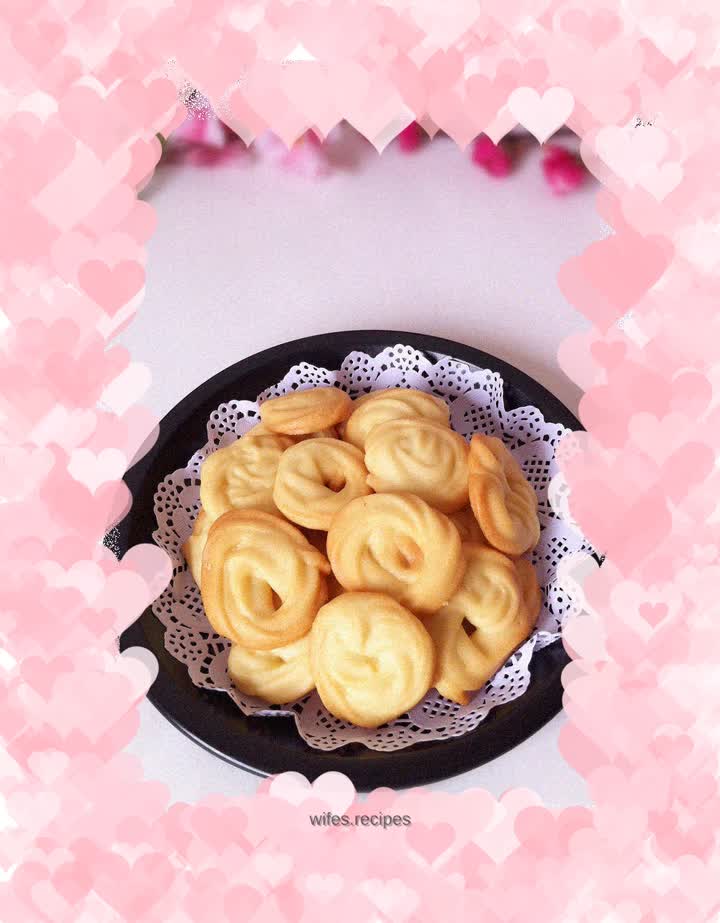 Corn oil cookies