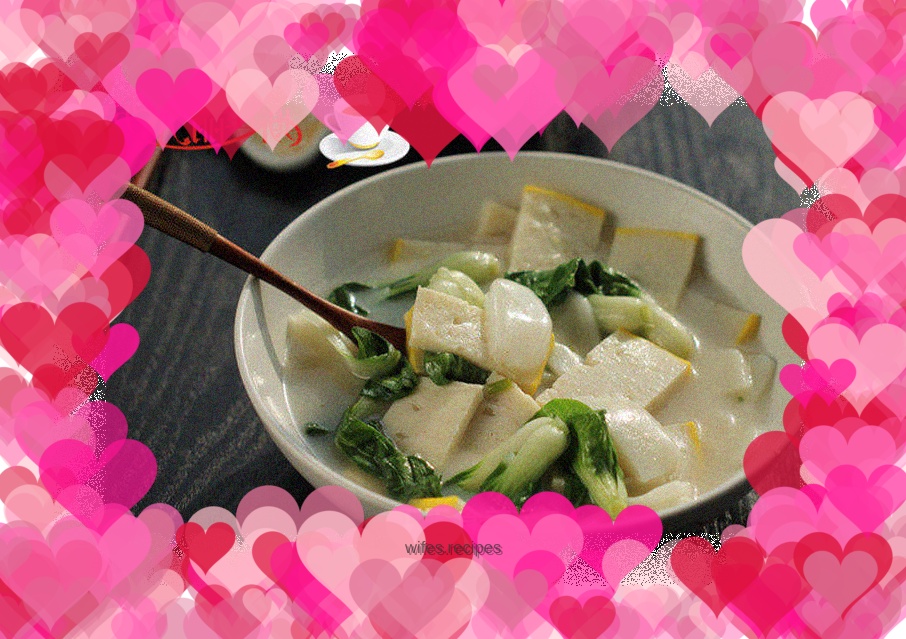 【Hubei】Stewed rice cakes with vegetables and fish cakes