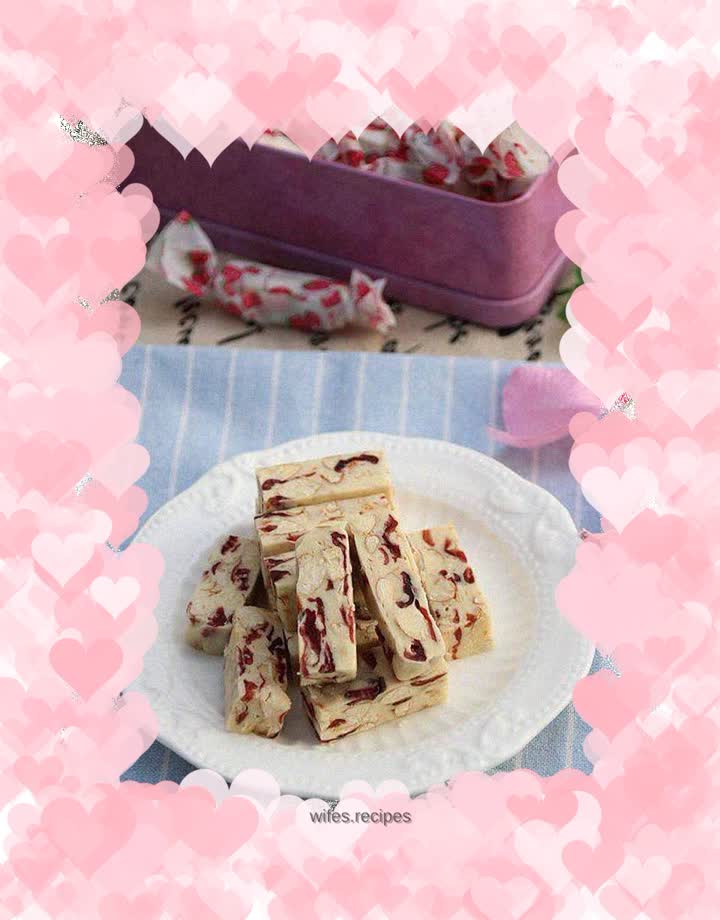 Cranberry Nougat