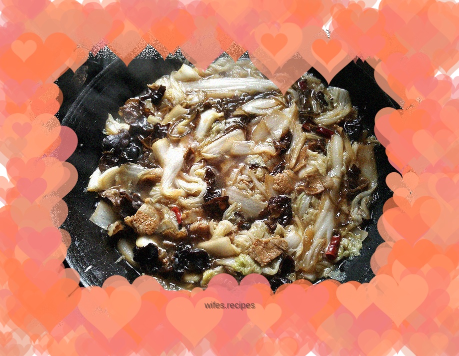 Pork Vermicelli Stewed with Cabbage
