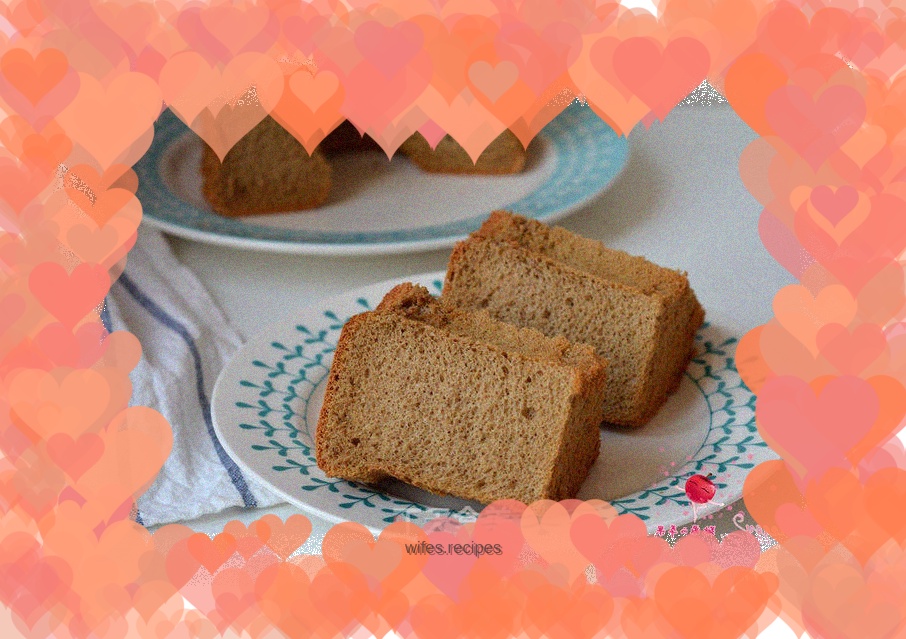 Oil-free coffee chiffon cake