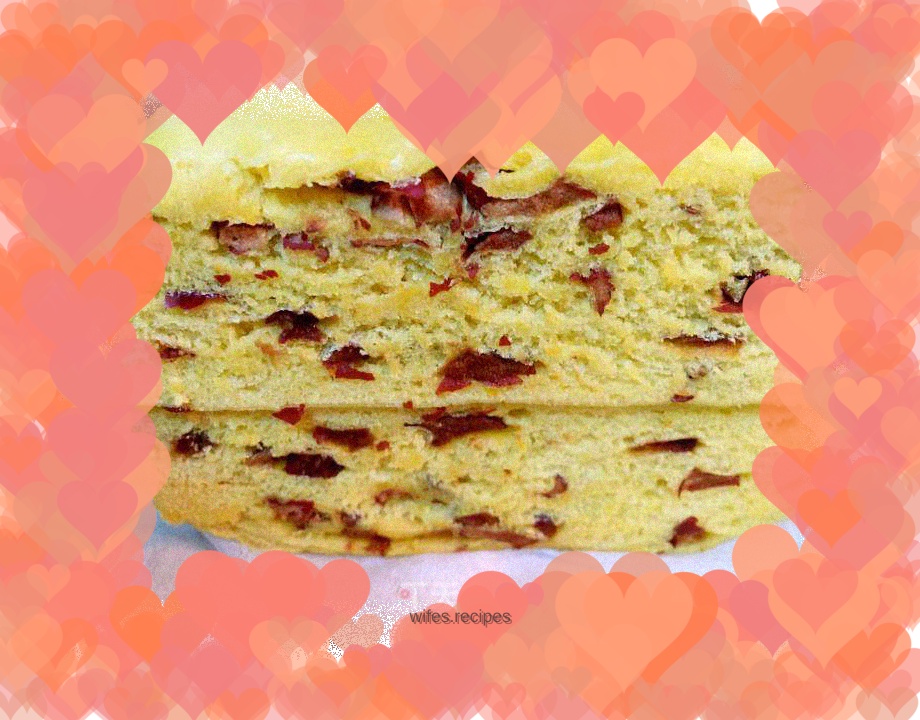 Pumpkin hair cake