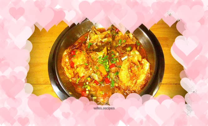 Mandarin Fish Braised with Double Eggs in Black Bean Sauce