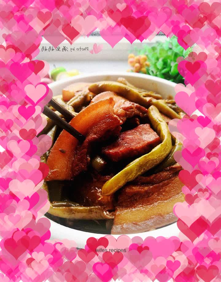 Pork belly and roasted beans