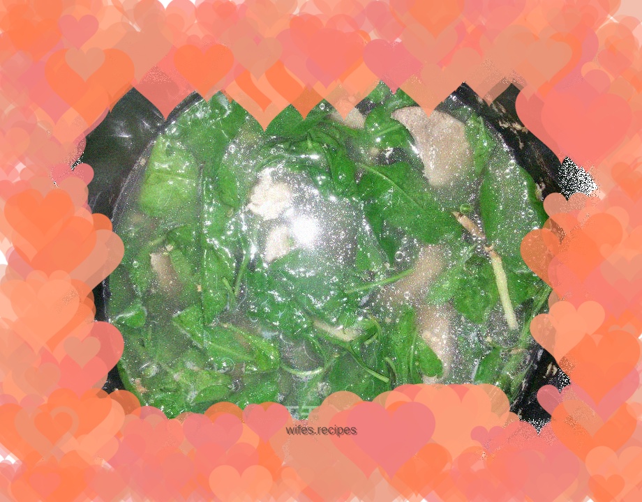 Wolfberry Leaf Pork Liver Lean Meat Soup