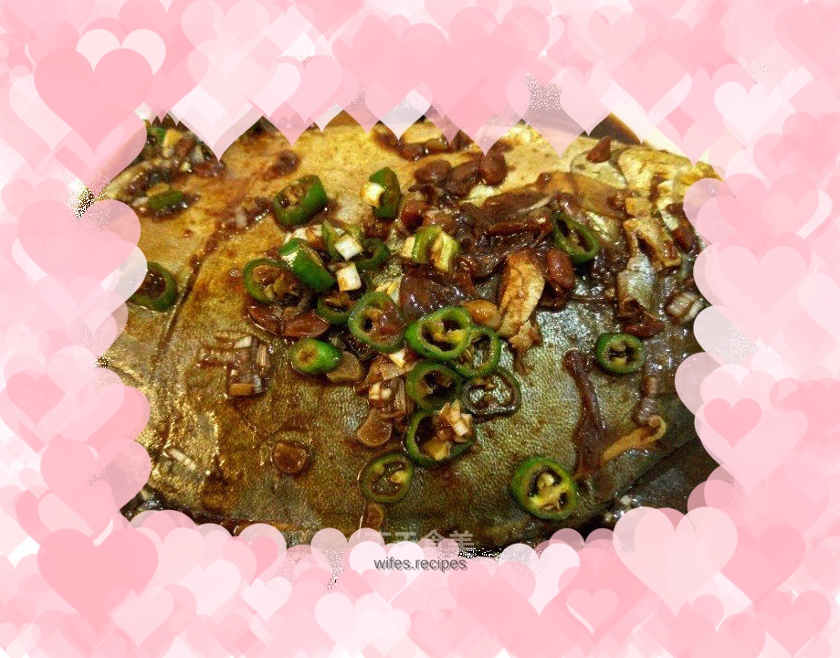 Braised Pomfret with Sauce