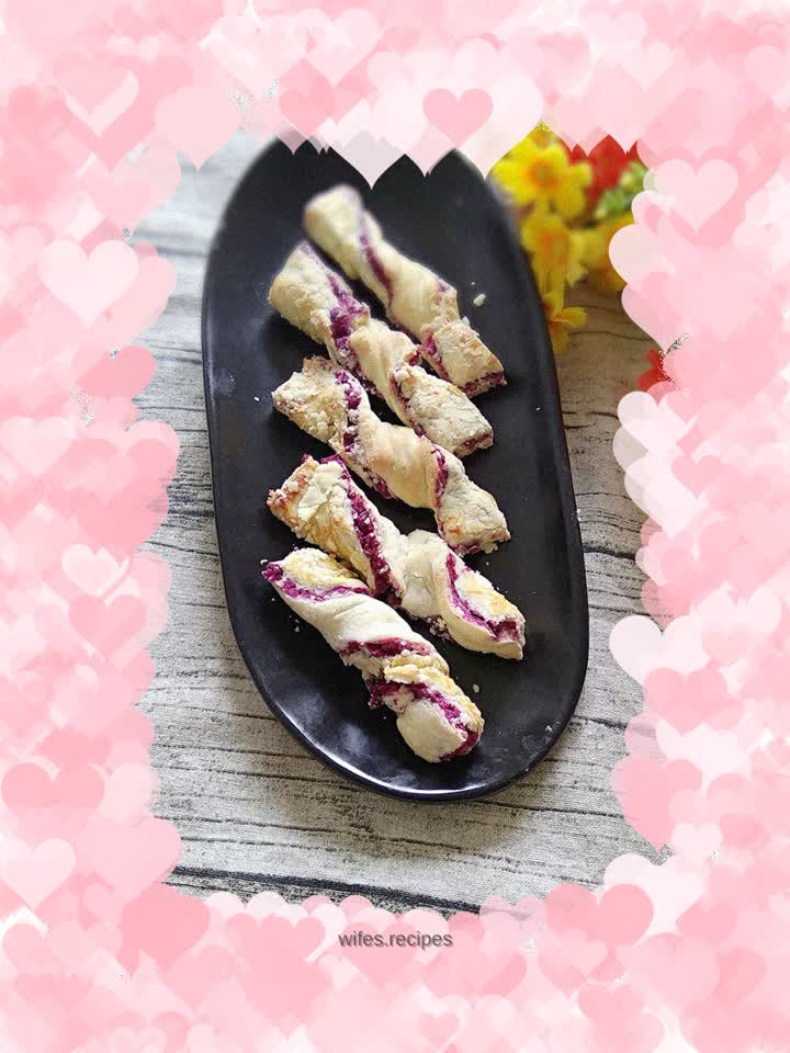 Twist Purple Sweet Potato Cake