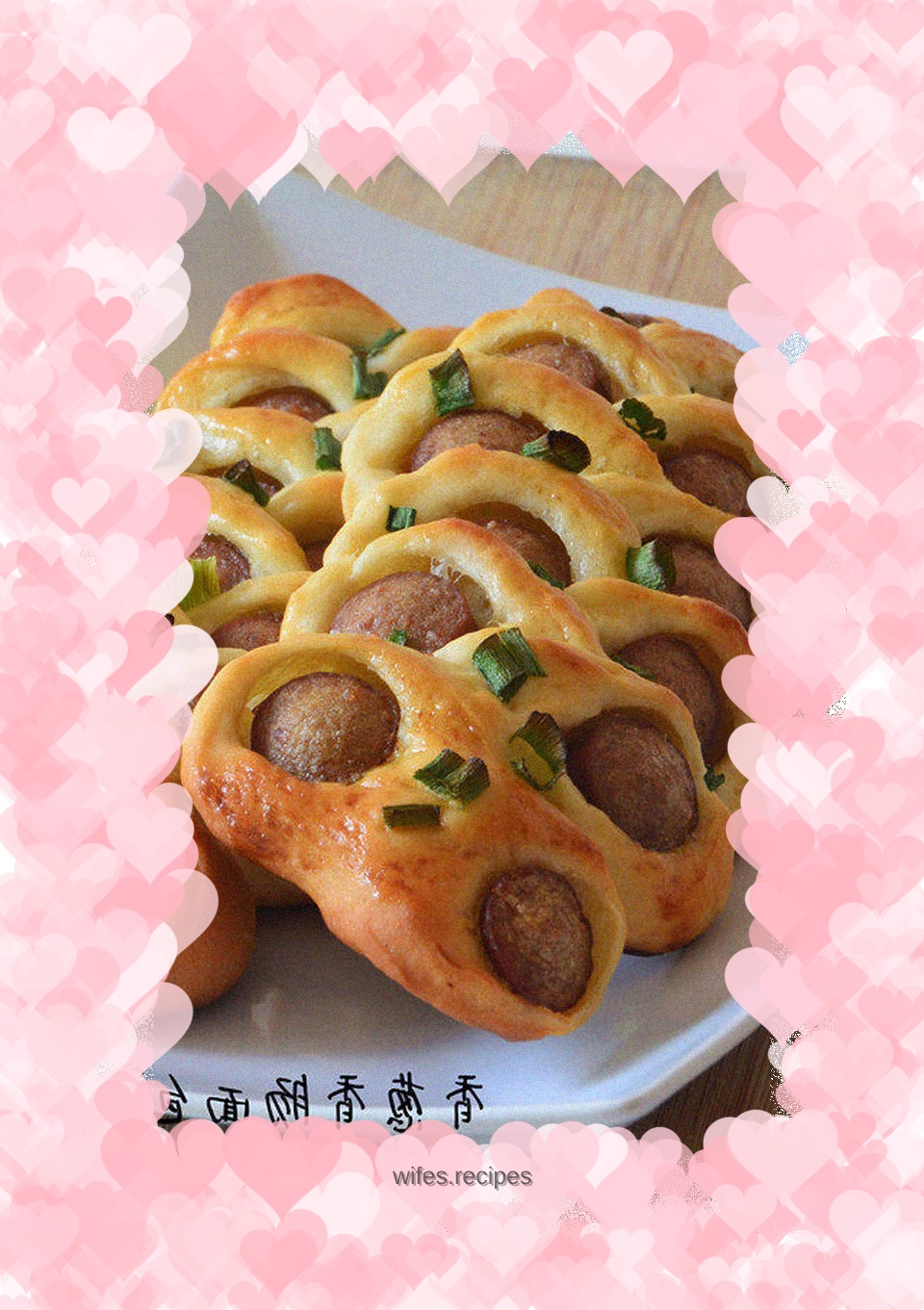 Chive Sausage Bread