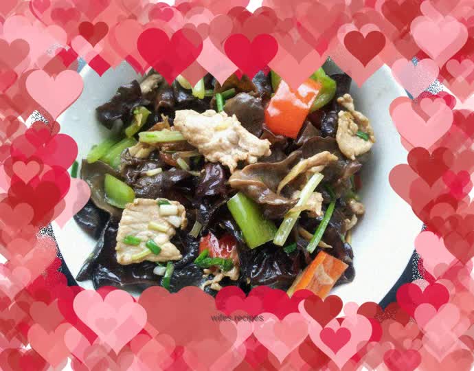 Stir-fried Pork Slices with Fungus