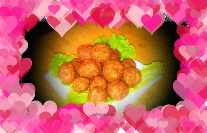 Fried meatballs