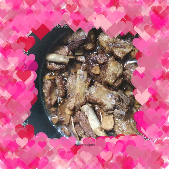 Homemade Garlic Pork Ribs