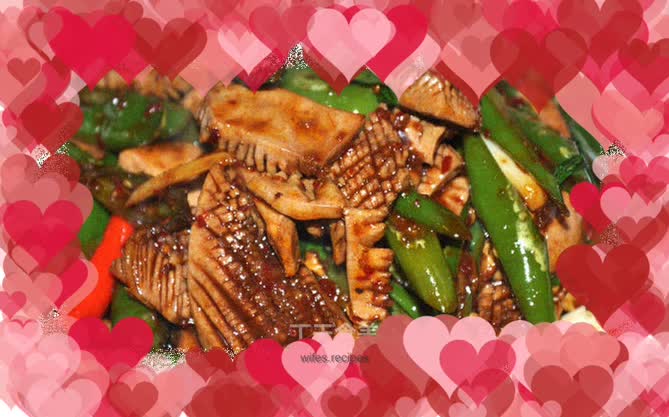 Crispy, tender and refreshing stir-fried kidneys