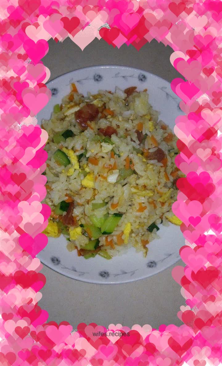Colorful Egg Fried Rice