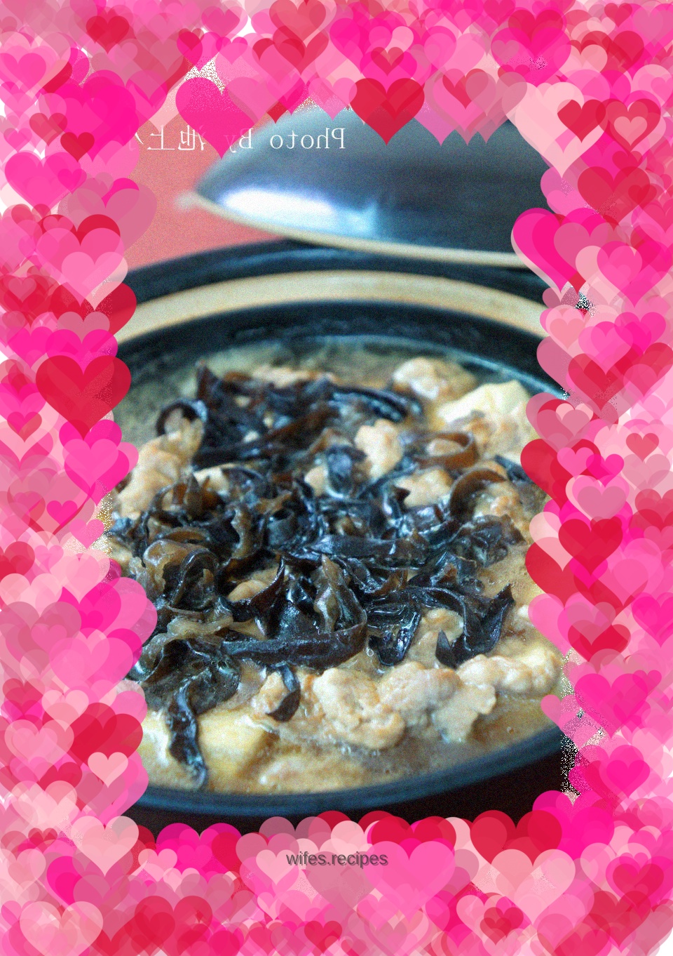 【Auricularia tofu stew】