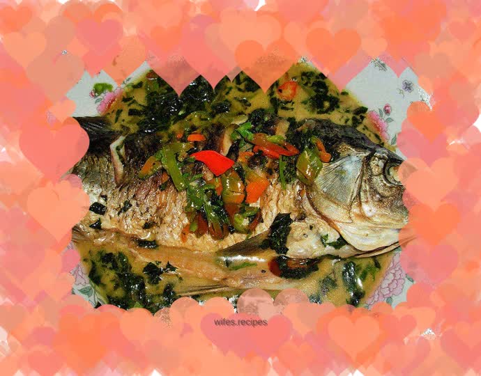 Spicy crucian carp soup