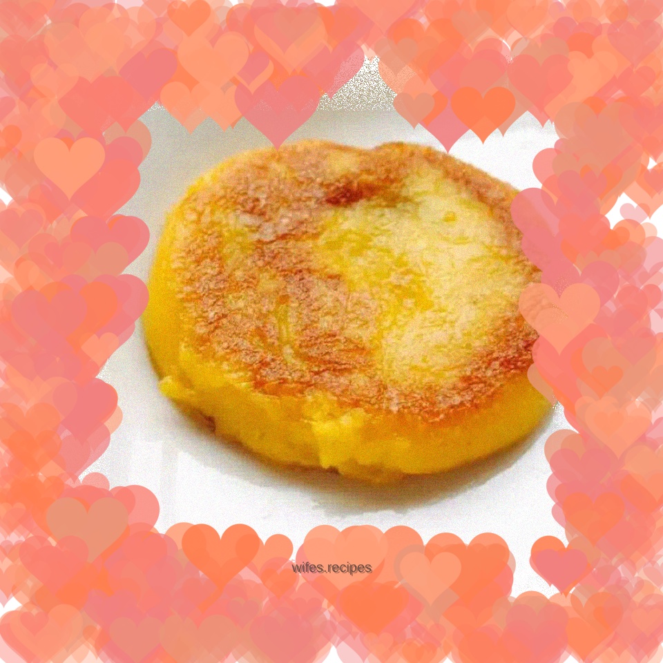 Pan-fried pumpkin cake