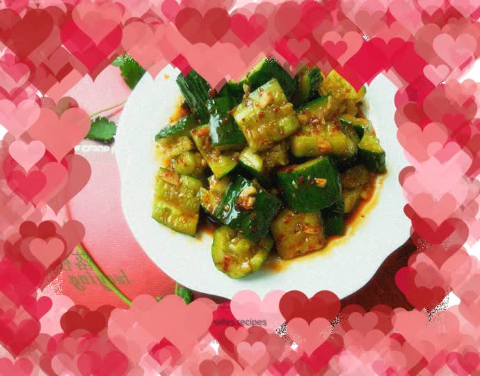 Red oil cucumber