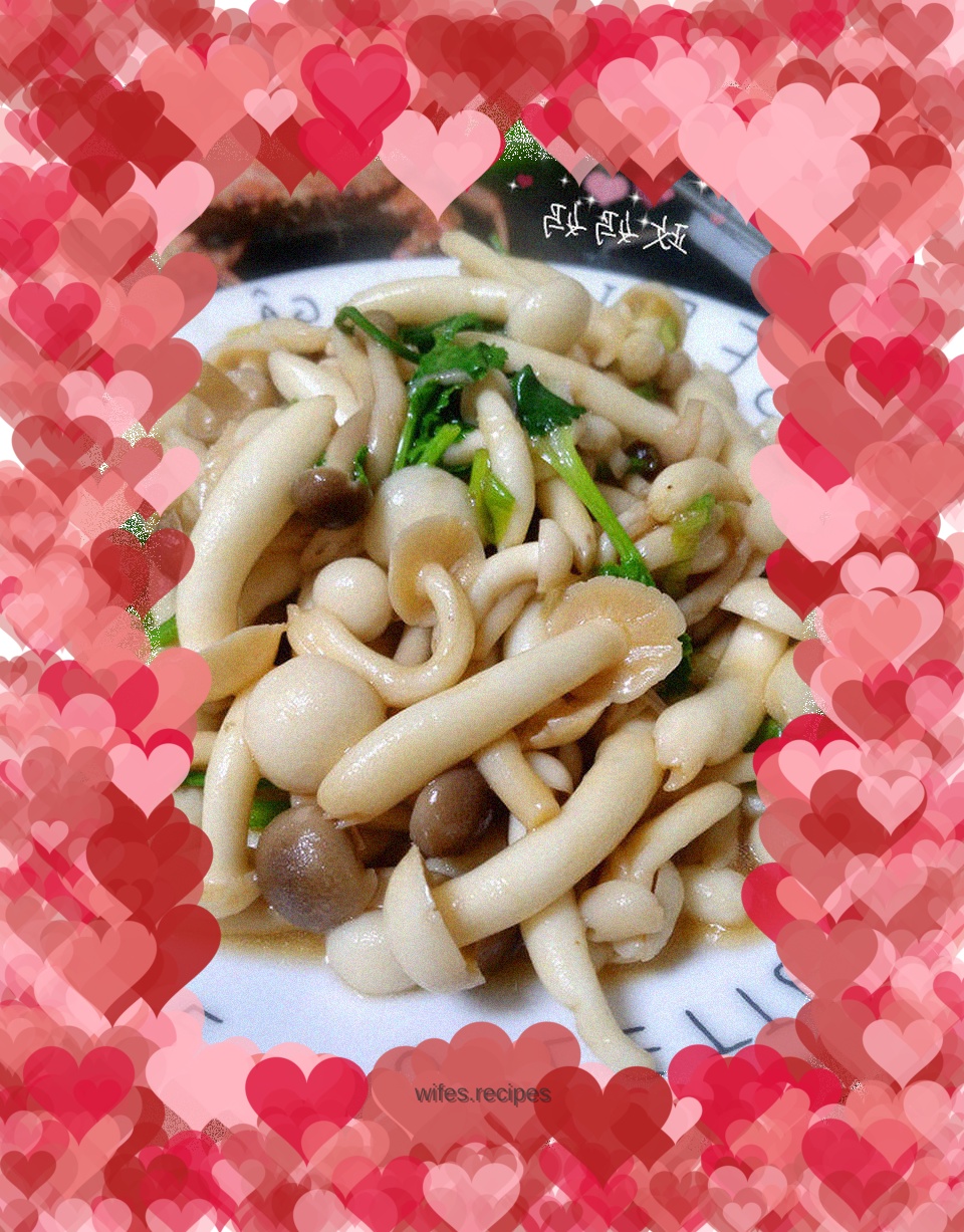 【Shandong】Stir-fried White Jade Mushroom
