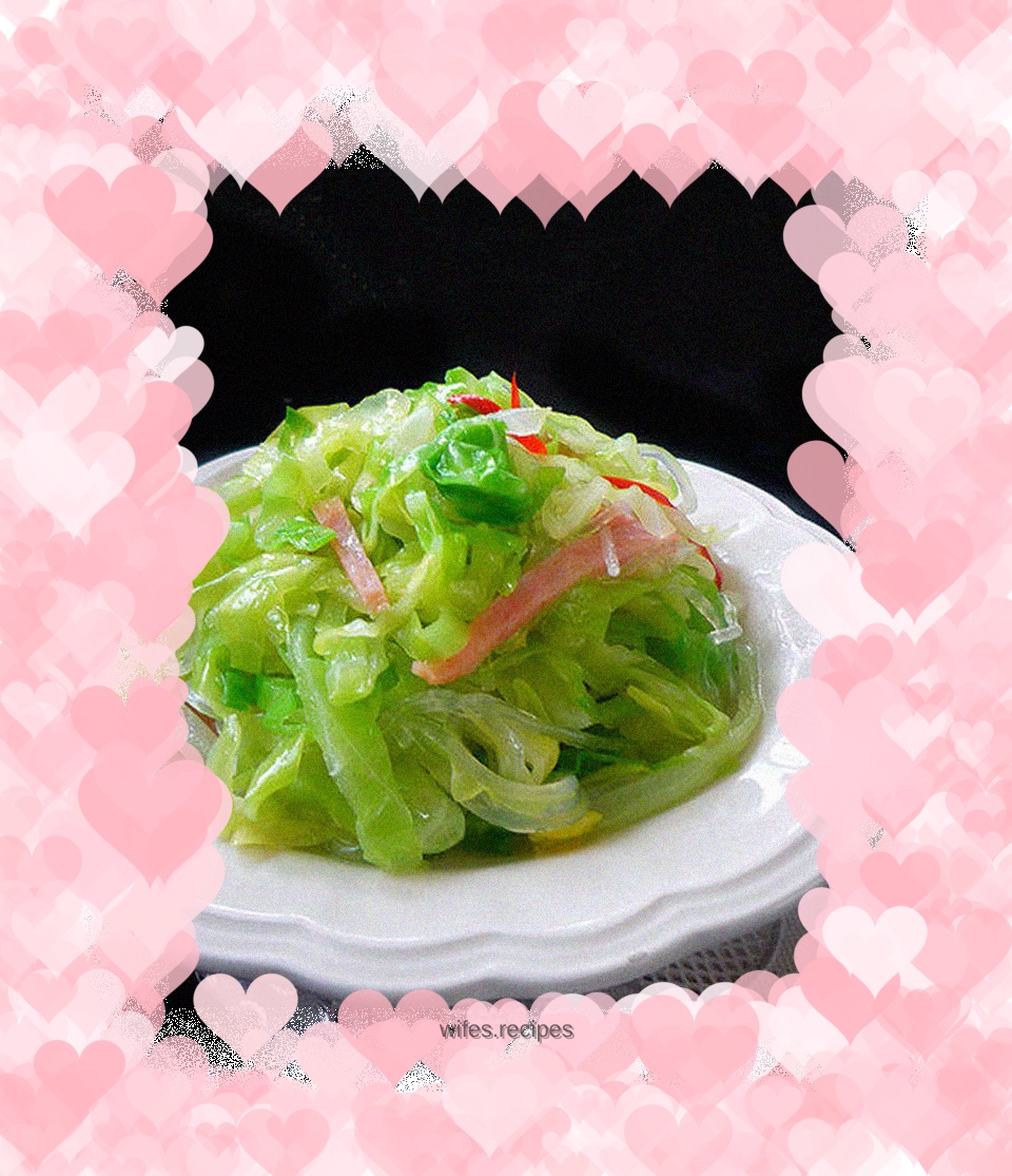 Cabbage Braised with Chili Oil