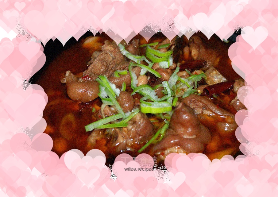 Peanut and Pig’s Knuckles Stew-a favorite among meat-eating people