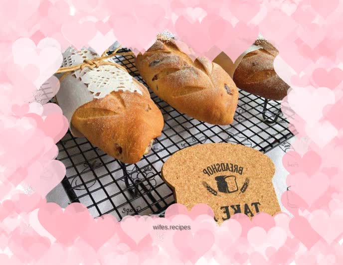 Cranberry Toto Cheese Soft European Buns