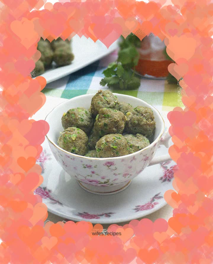 Coriander Beef Meatballs