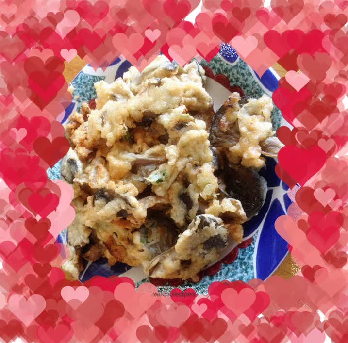 Fried mushrooms with pepper