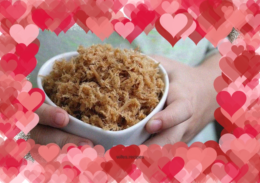 Healthy and nutritious meat floss