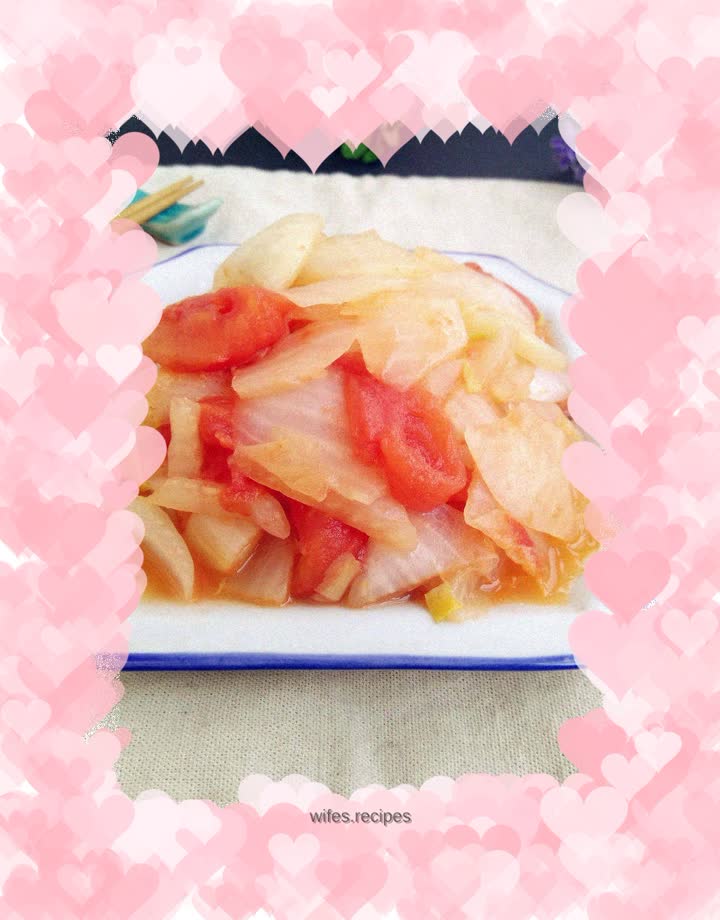 Braised Cabbage with Tomato