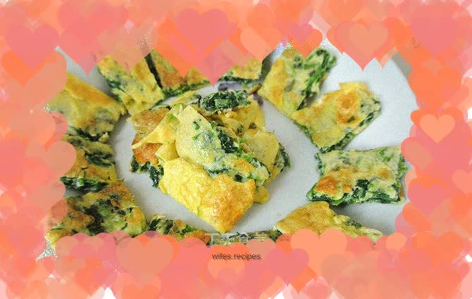 Spinach Egg Pancake (Follow it for updates every day)