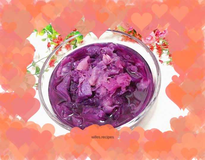 Purple Sweet Potato and Tremella Soup