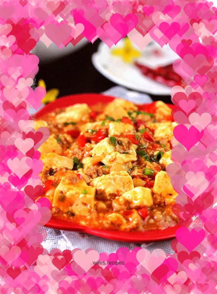 Seafood Mushroom Minced Pork Tofu