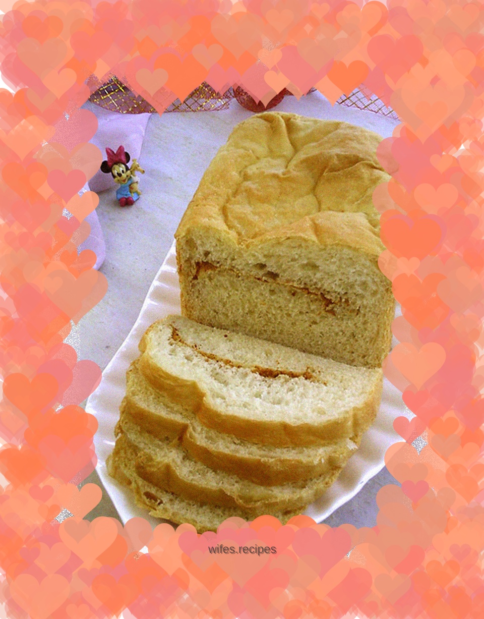 Meat floss bread