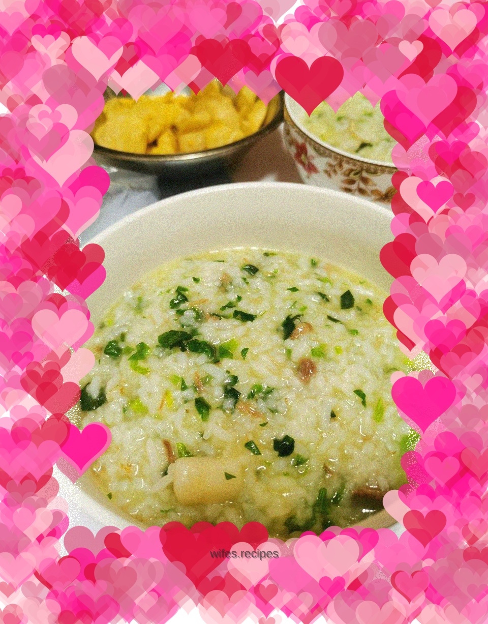 Duck Soup and Spinach Porridge