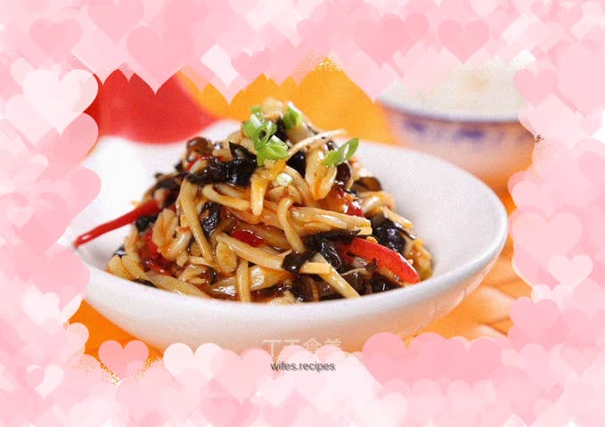 Fish-flavored wild rice—automatic cooking pot recipe