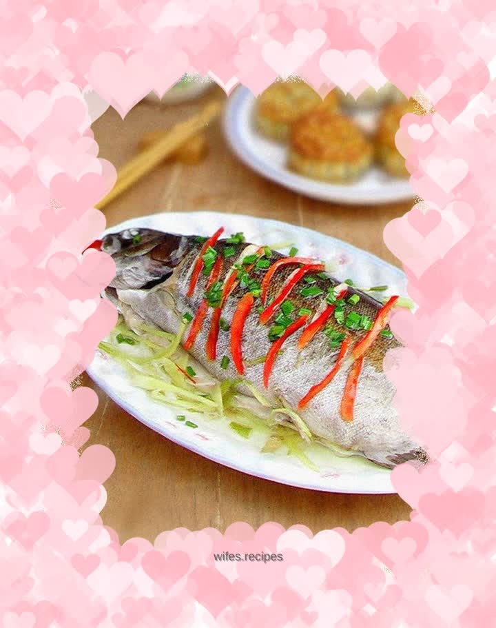 Steamed golden trout