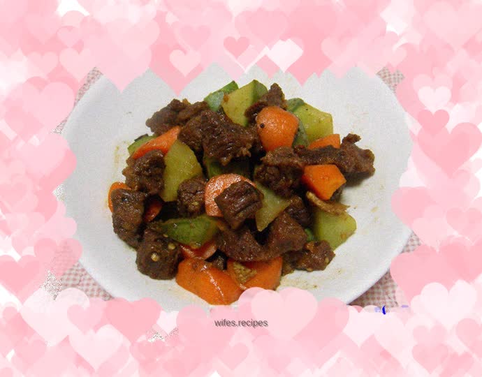 Beef brisket stewed with radish