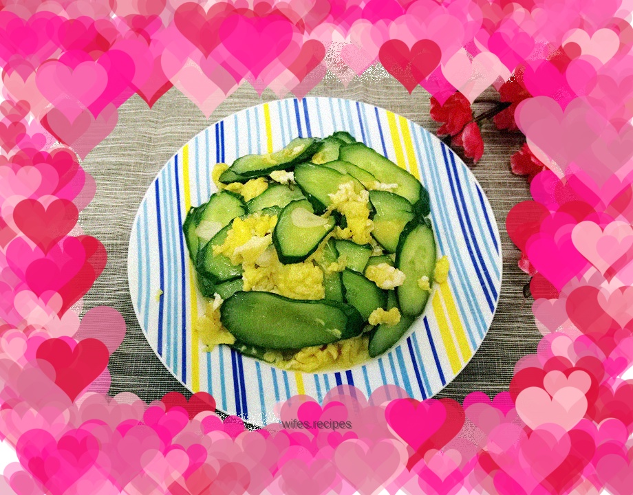 【Tianjin】Cucumber scrambled eggs