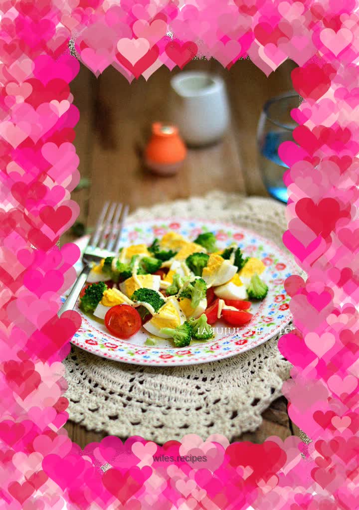 Egg Colorful Vegetable Salad