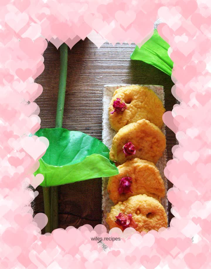 Fried lotus root box