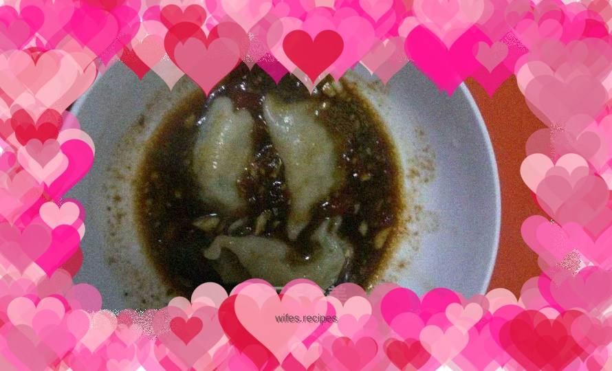 Leek and egg dumplings